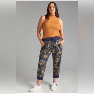 Anthropologie Kallie pull-on joggers, 1X